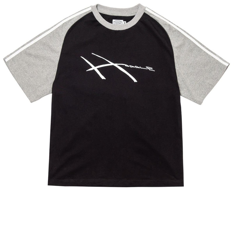 Hoddle Warped Jeresy T-Shirt – Black