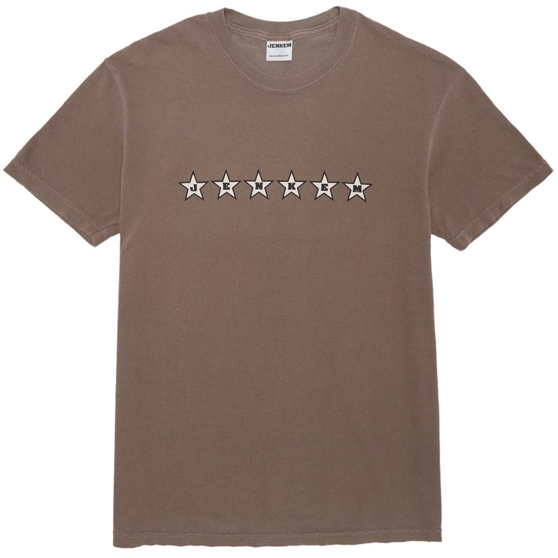 Jenkem 6 Star T-Shirt – Burgundy