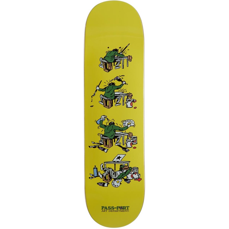 Passport Art Dept Series Open Studio Skateboard Deck – 8.25