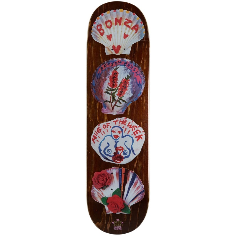 Passport Molly Turner Series Shells Skateboard Deck – 8.50