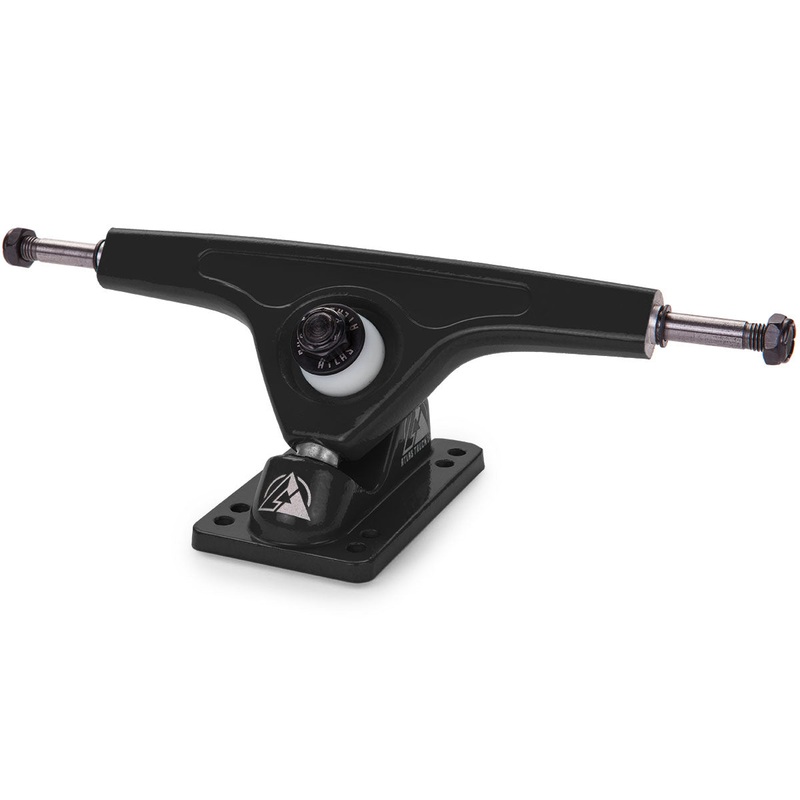 Atlas 180mm 8mm 48 Degree Ultralight Longboard Trucks – Black
