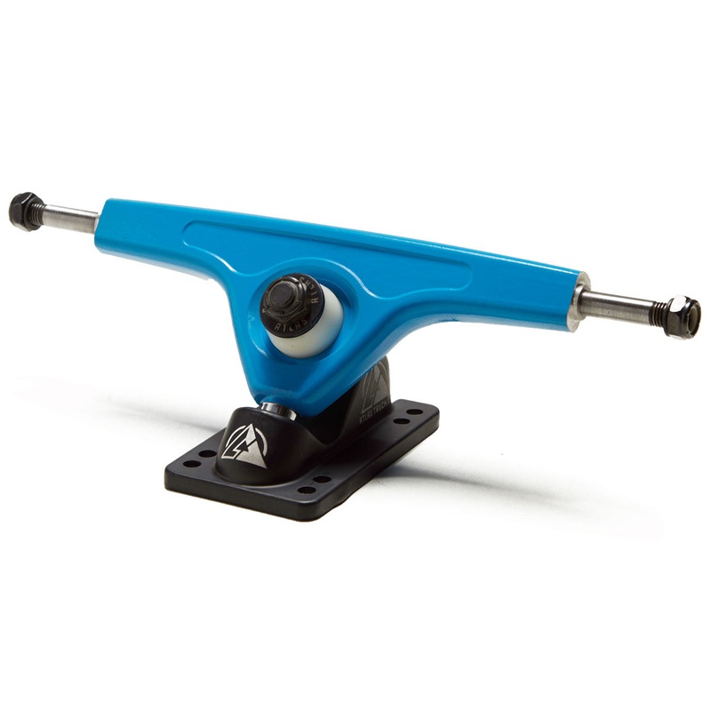Atlas 180mm 8mm 48 Degree Ultralight Longboard Trucks – Black/Blue
