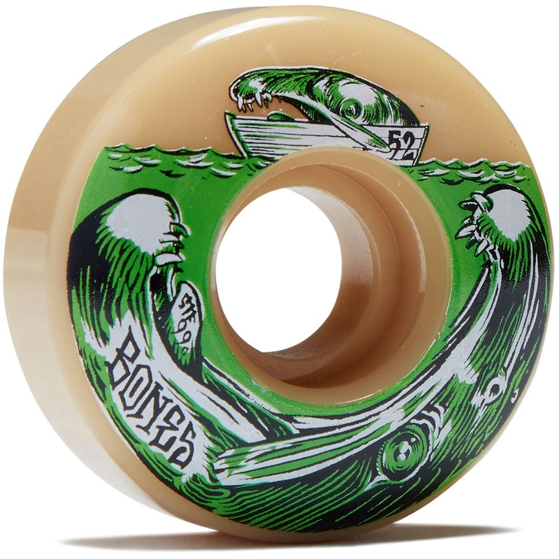 Bones Salmon Dinner 99a V3 Slim Skateboard Wheels – 52mm