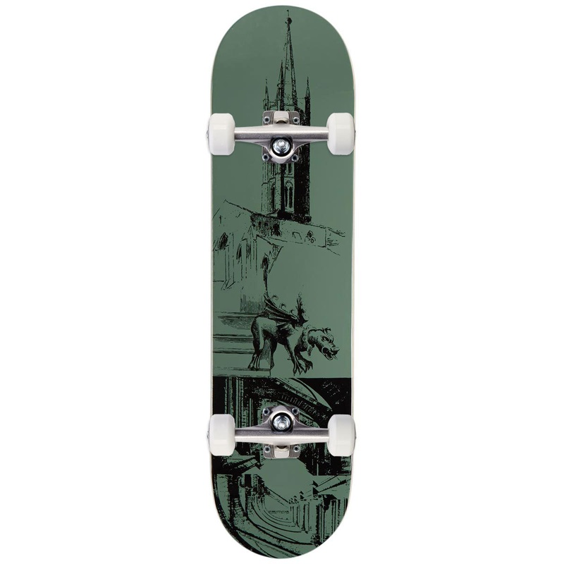 CCS Cathedral Skateboard Complete – Olive – 8.125