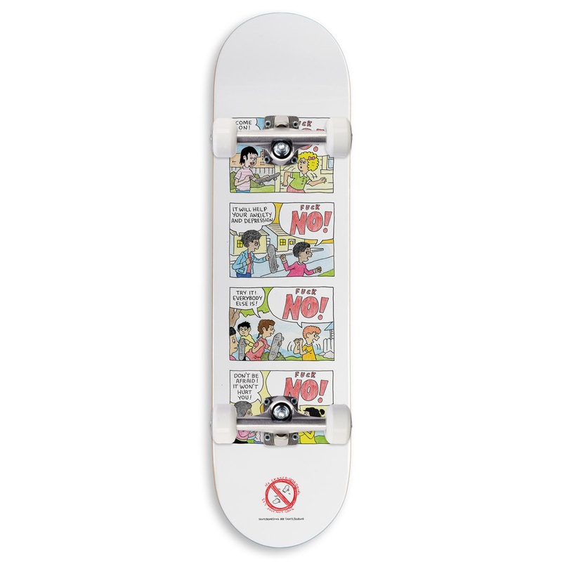 CCS Live x Porous Walker Skateboard Complete – 7.00