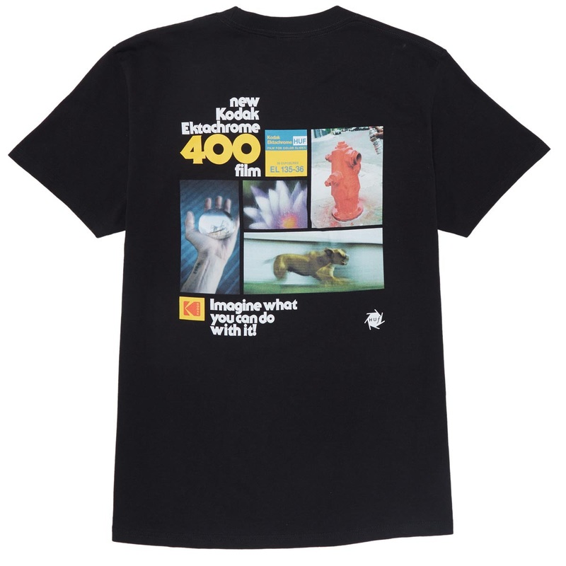 Huf x Kodak Imagine What T-Shirt – Black