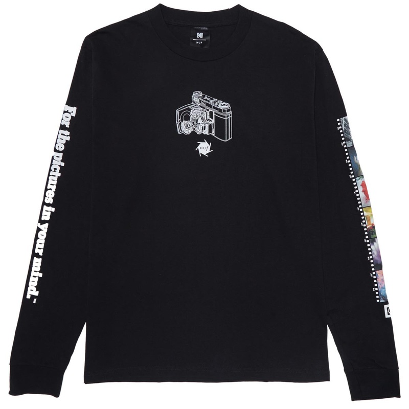 Huf x Kodak Inner Vision Long Sleeve T-Shirt – Black