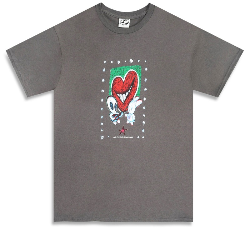 Limosine Heart Throb T-Shirt – Charcoal