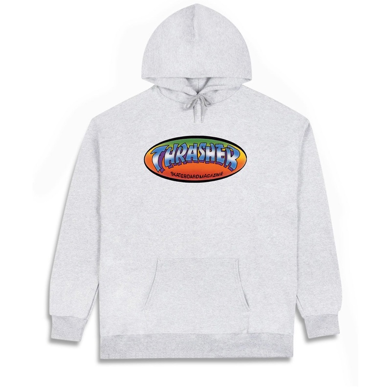 Thrasher Ninety-Five By Spanky Hoodie – Ash Grey