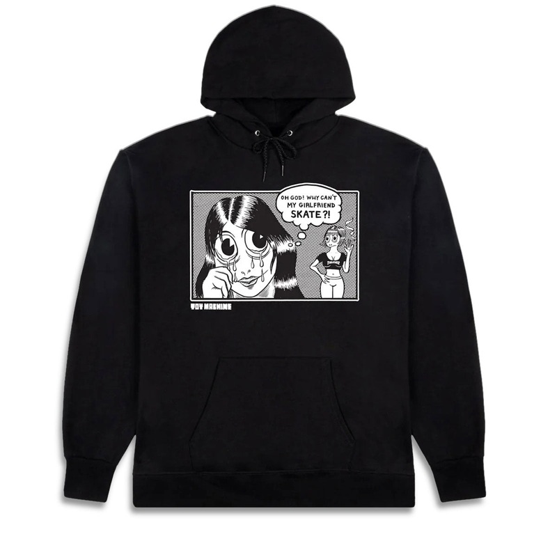 Thrasher x Toy Machine Girlfriend Hoodie – Black