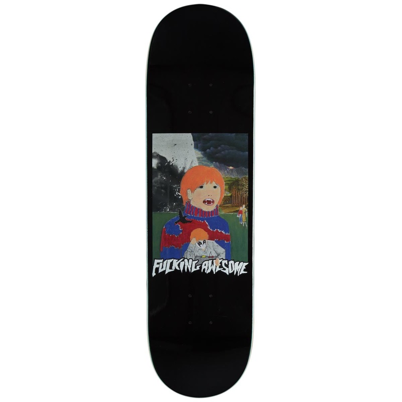 Fucking Awesome Aidan Mackey Painted Aidan 2024 Skateboard Deck – 8.44