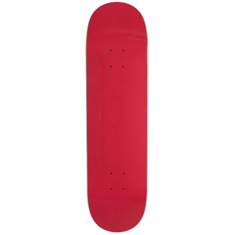 Fucking Awesome Pink Stamp Embossed Skateboard Deck – 8.00