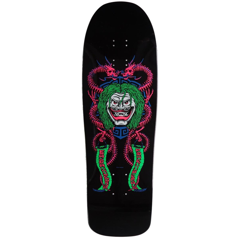 Powell-Peralta Steve Caballero Mask Skateboard Deck – Blacklight – 9.75