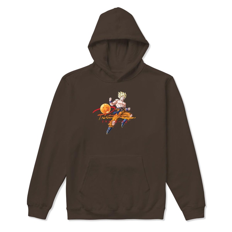 Primitive x Dragon Ball Z Comeback Hoodie – Brown