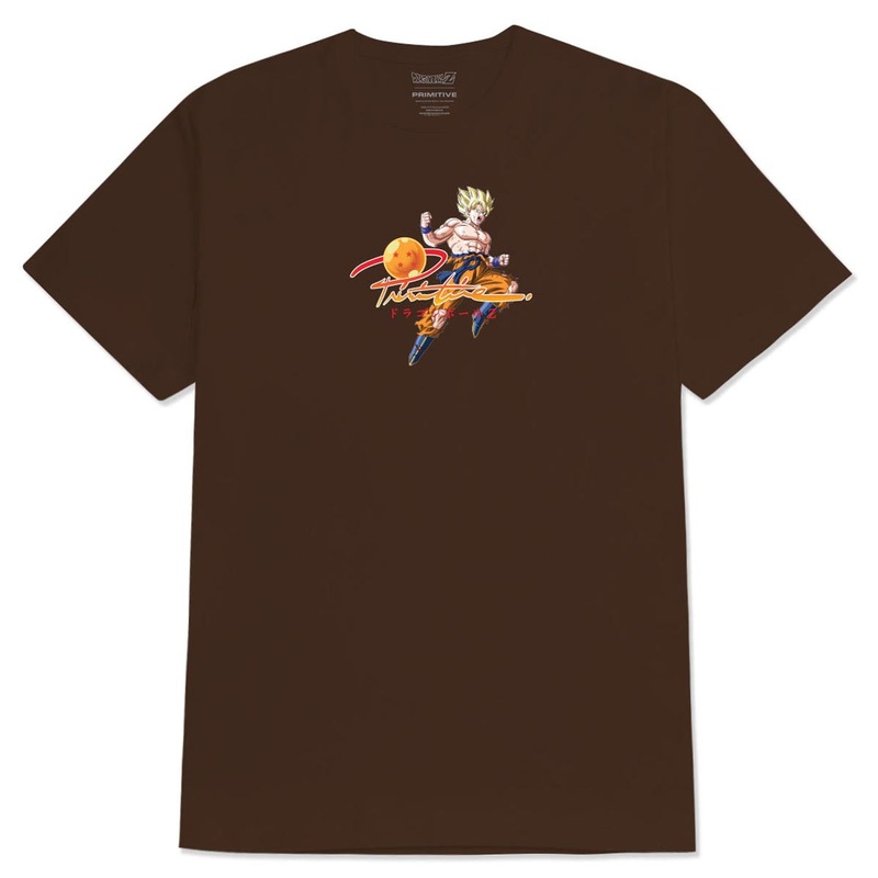 Primitive x Dragon Ball Z Comeback T-Shirt – Brown