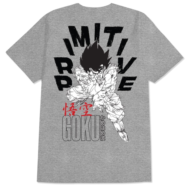 Primitive x Dragon Ball Z Goku Energy T-Shirt – Athletic Heather