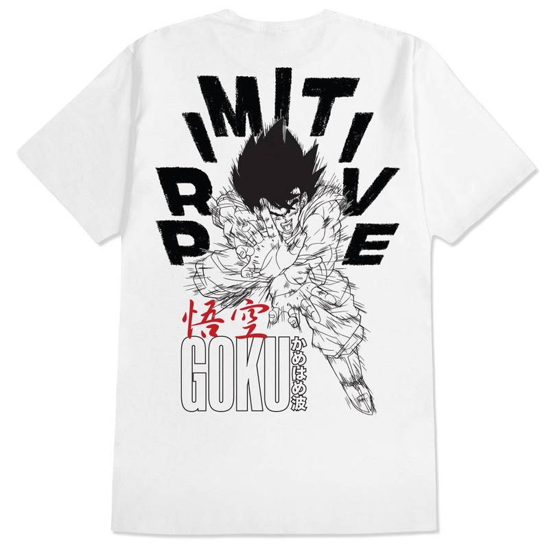 Primitive x Dragon Ball Z Goku Energy T-Shirt – White