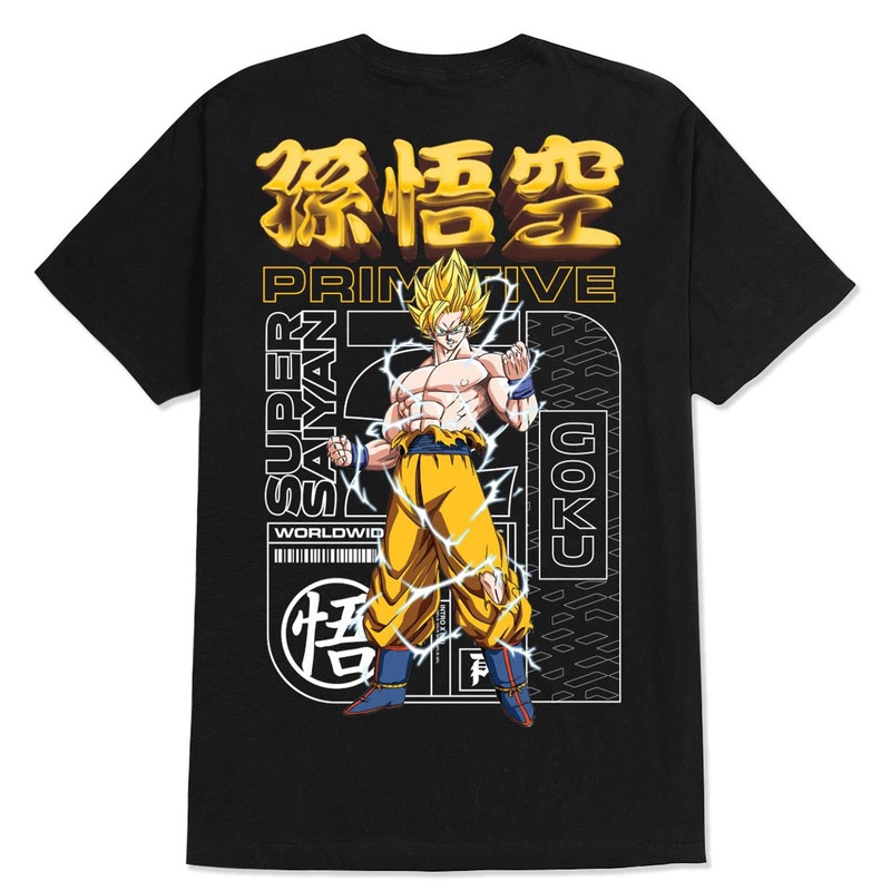 Primitive x Dragon Ball Z Spirit T-Shirt – Black