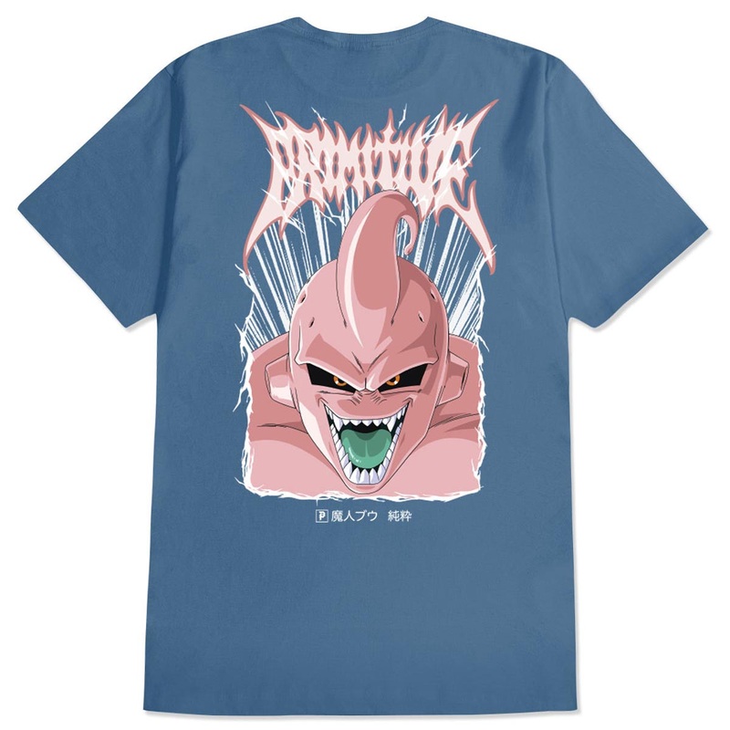 Primitive x Dragon Ball Z Super Buu T-Shirt – Slate