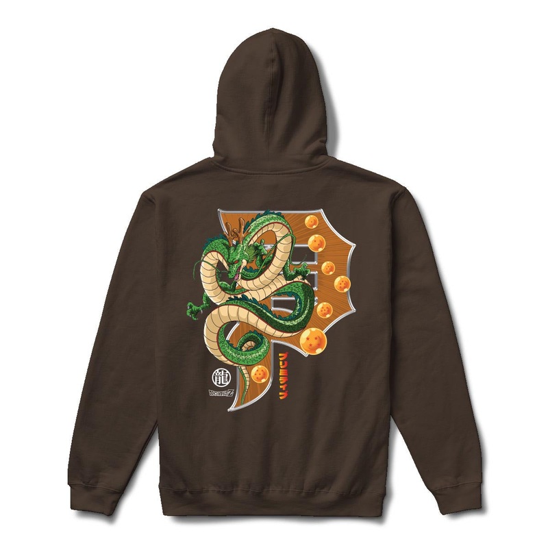 Primitive x Dragon Ball Z Wish Dirty P Hoodie – Brown