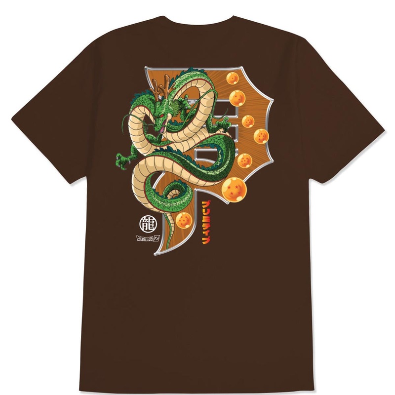 Primitive x Dragon Ball Z Wish Dirty P T-Shirt – Brown