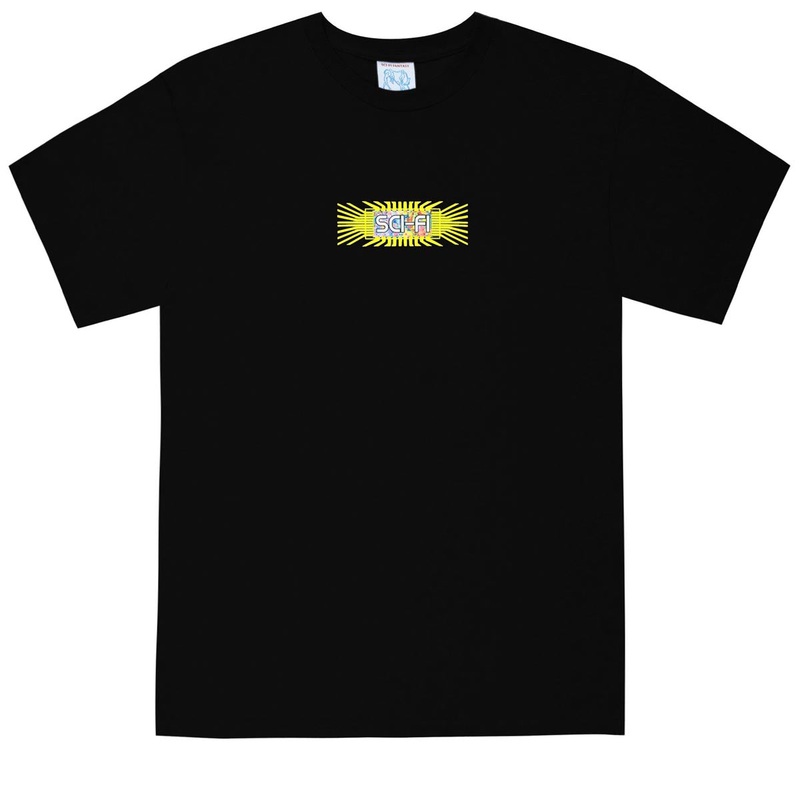Sci-Fi Fantasy Chip T-Shirt – Black