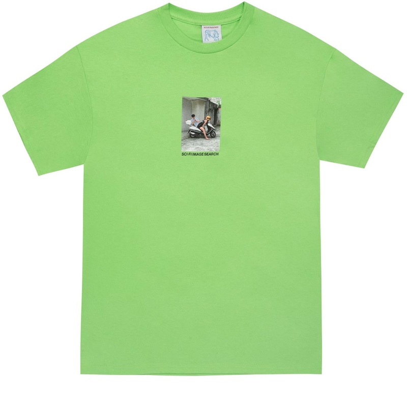 Sci-Fi Fantasy Image Search T-Shirt – Lime