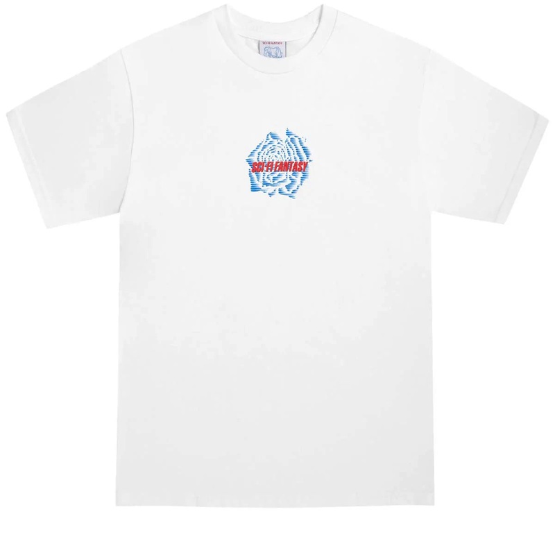 Sci-Fi Fantasy Rose T-Shirt – White