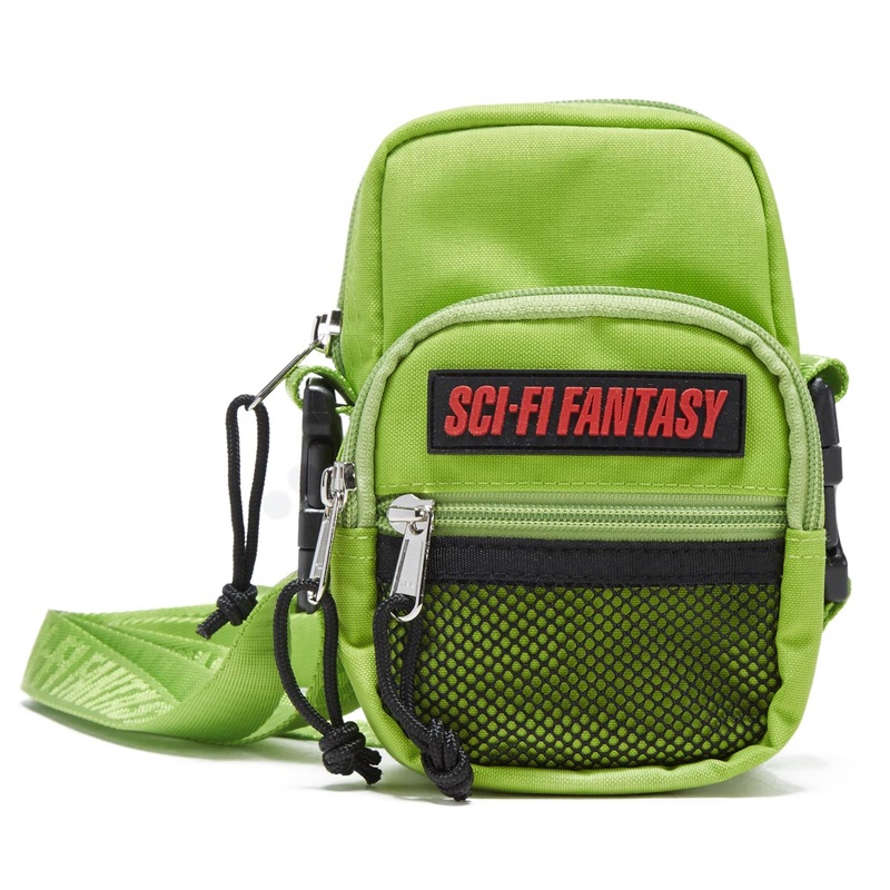 Sci-Fi Fantasy Shoulder Bag – Lime