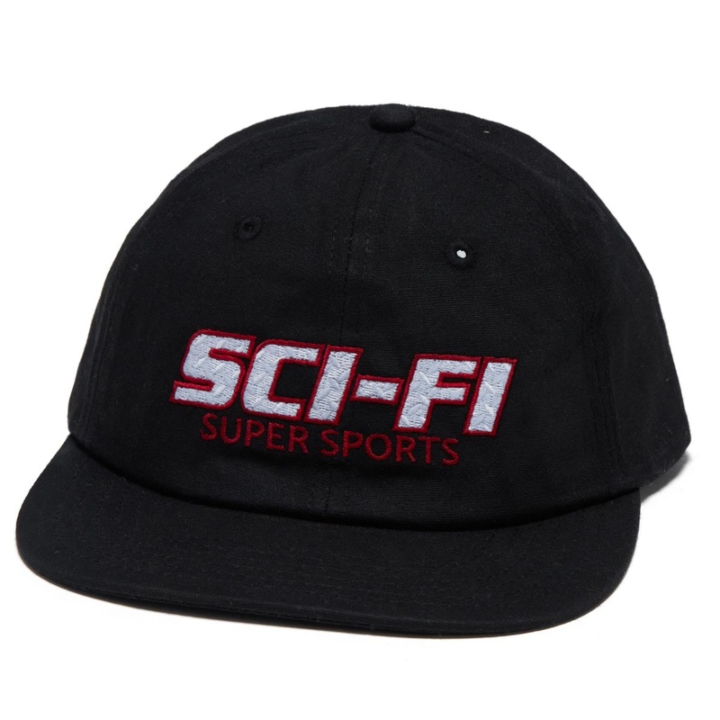 Sci-Fi Fantasy Super Sports Hat – Black