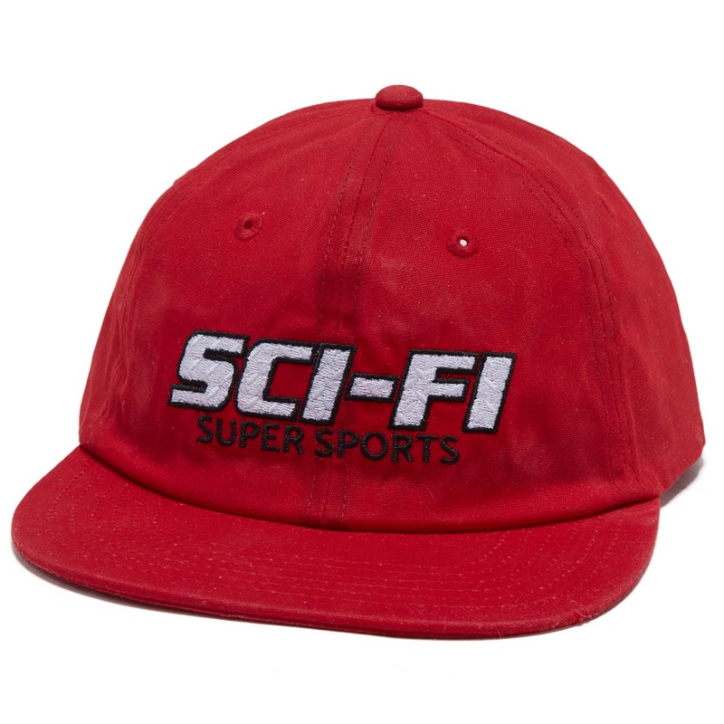 Sci-Fi Fantasy Super Sports Hat – Red