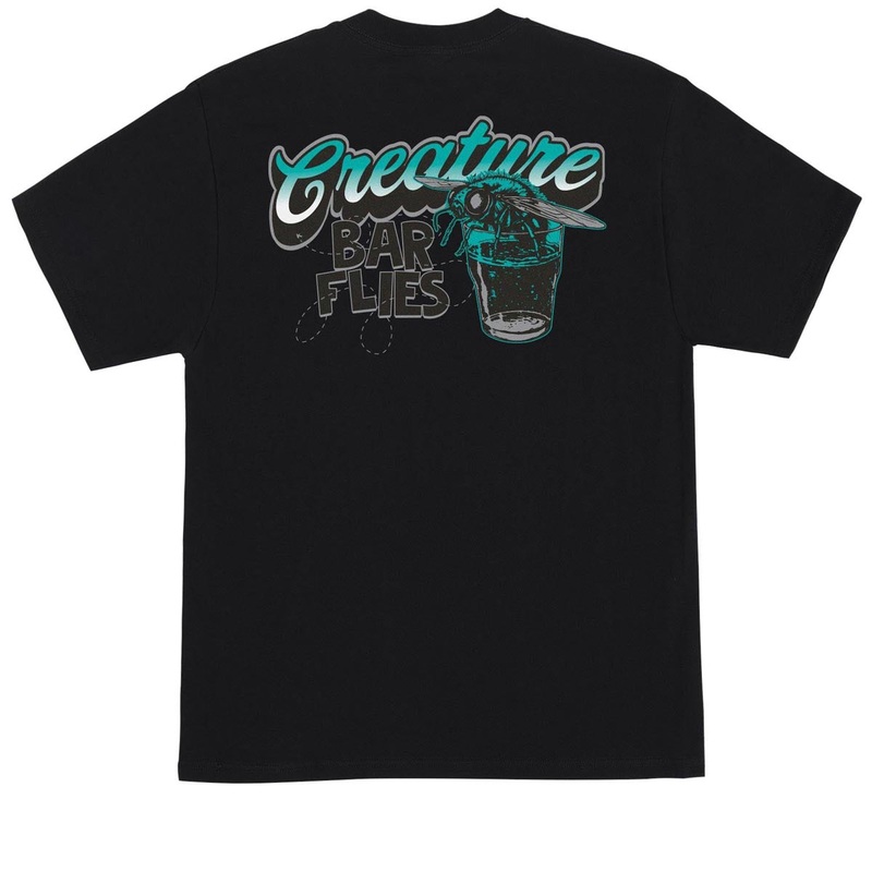 Creature Barfly T-Shirt – Black