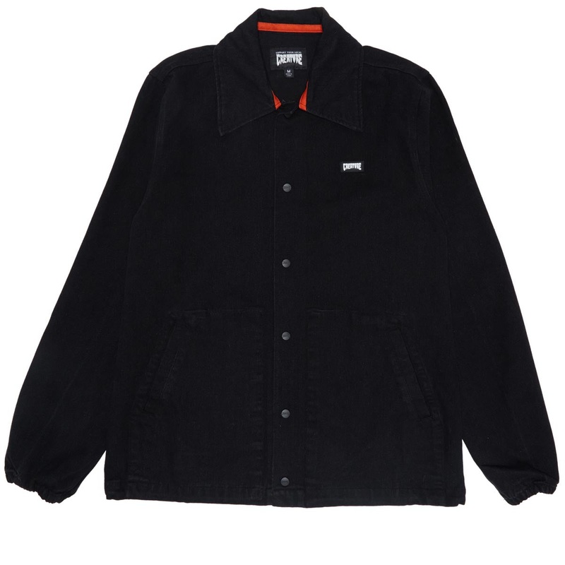 Creature Fortune Windbreaker Jacket – Black
