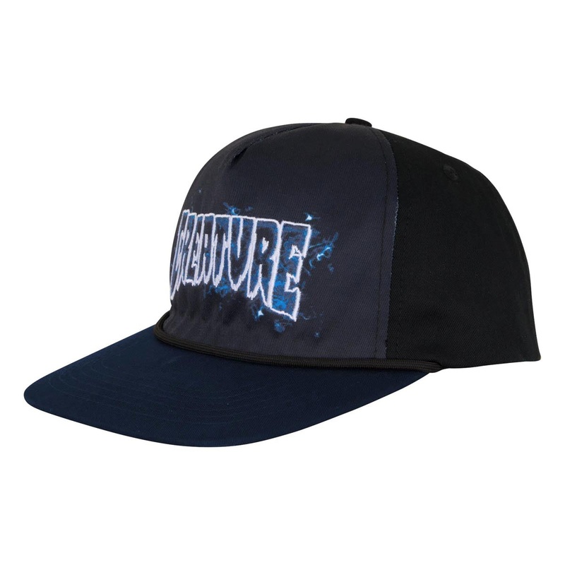 Creature Inferno Snapback Hat – Navy