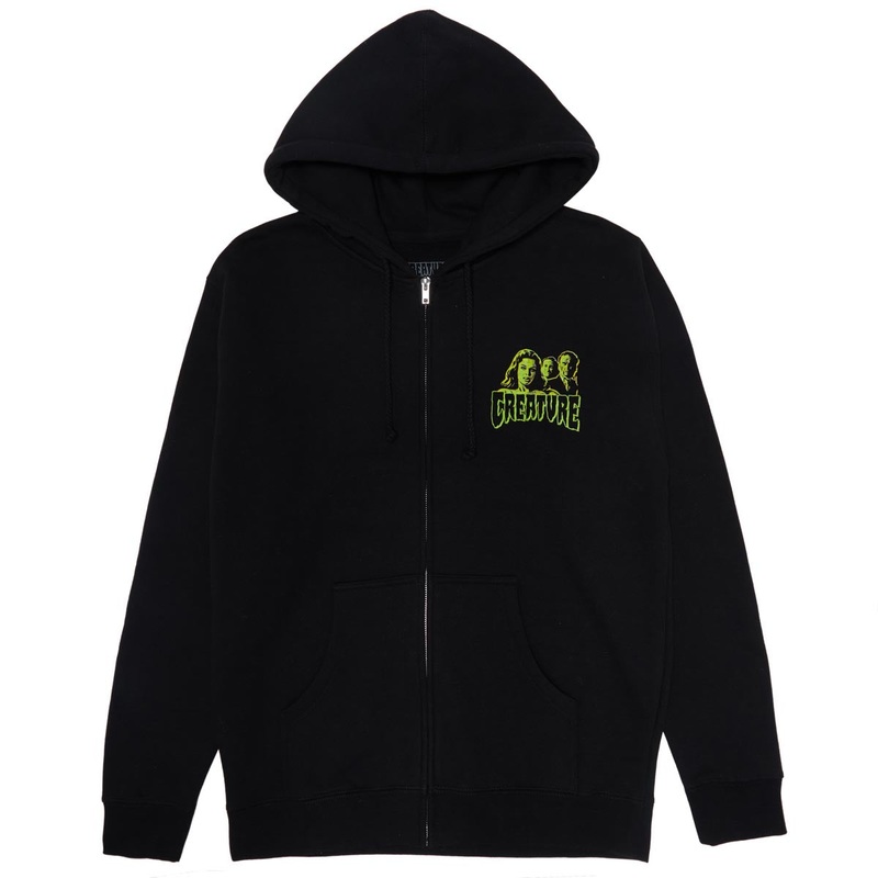 Creature Prequel Zip Hoodie – Black