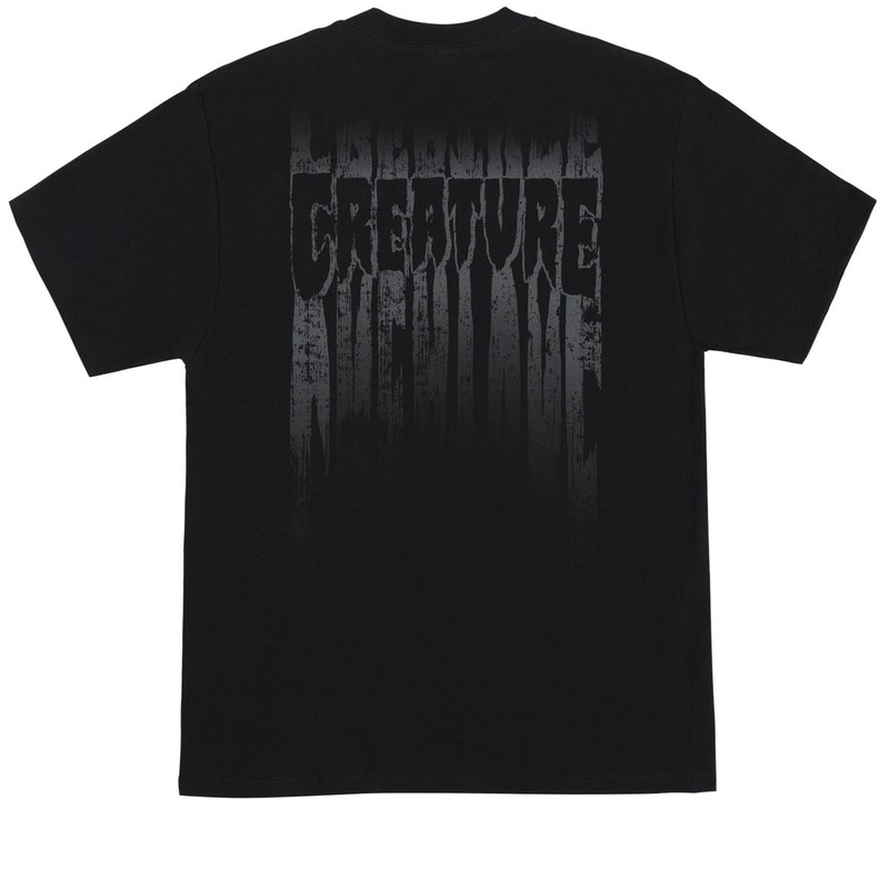 Creature Tattered T-Shirt – Black