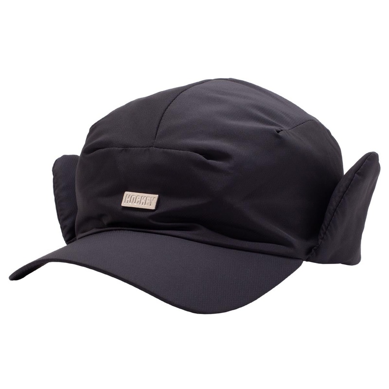 Hockey Ear Flap Beanie – Black