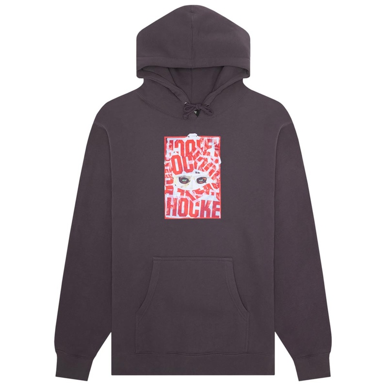 Hockey War All Over Hoodie – Charcoal