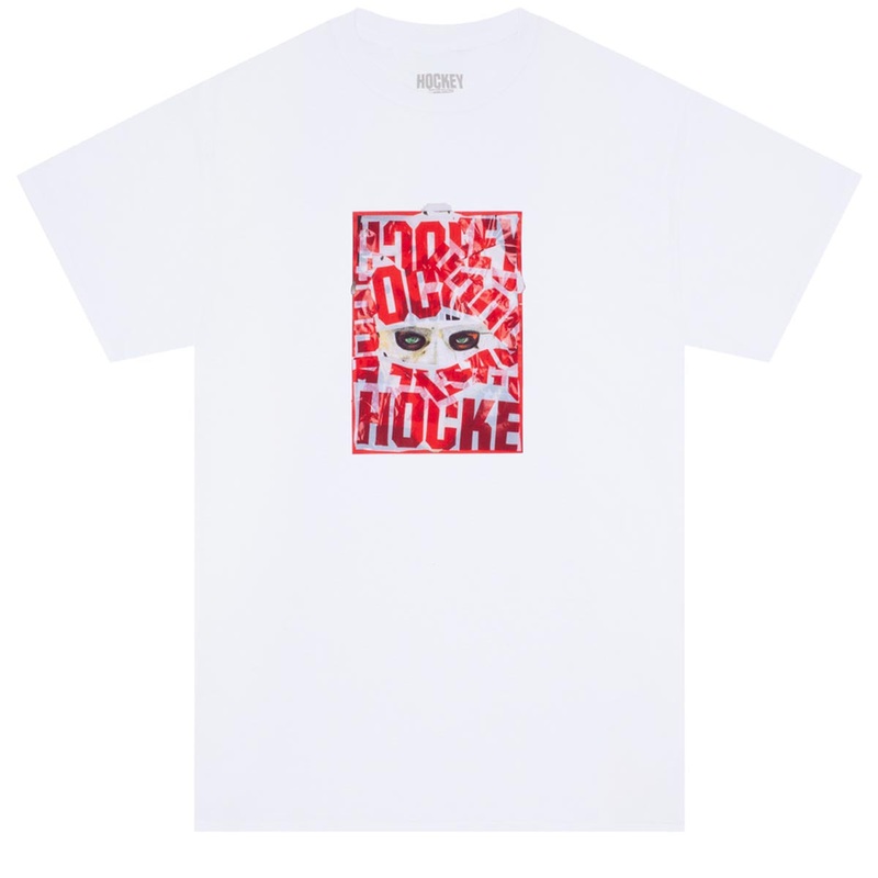 Hockey War All Over T-Shirt – White