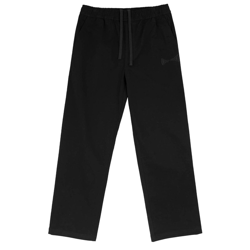 Independent Span Elastic Waist Pants – Black/Black