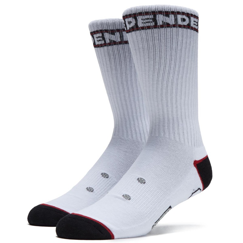 Independent Truck Crew Socks – White