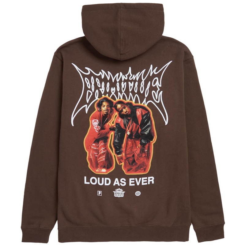 Primitive x Outkast Glow Hoodie – Brown