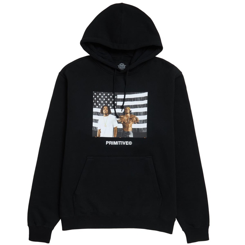 Primitive x Outkast Stripes Hoodie – Black