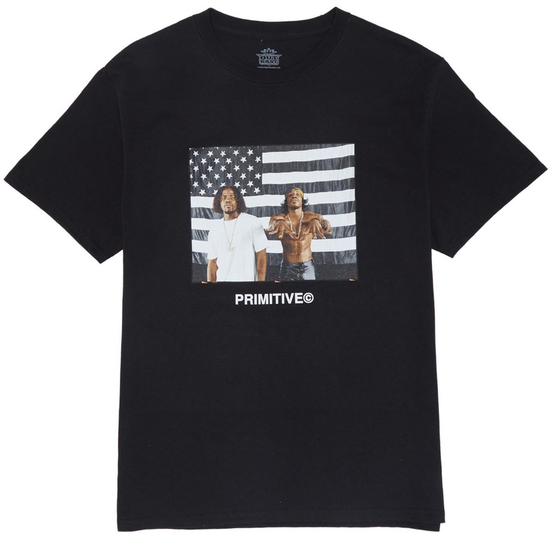 Primitive x Outkast Stripes T-Shirt – Black
