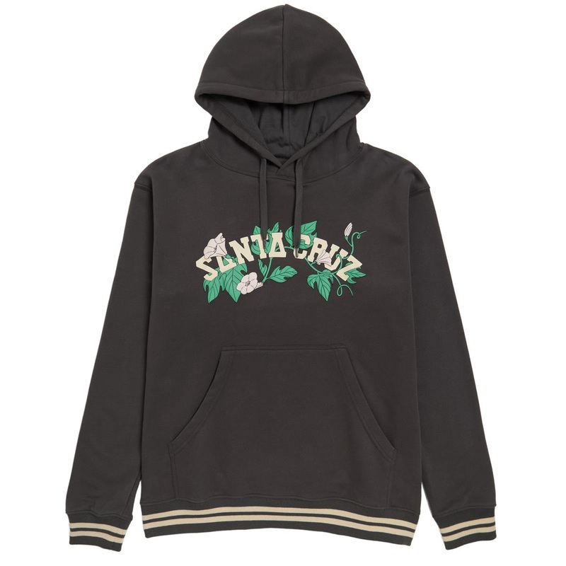 Santa Cruz Womens Cluster Strip Hoodie – Black