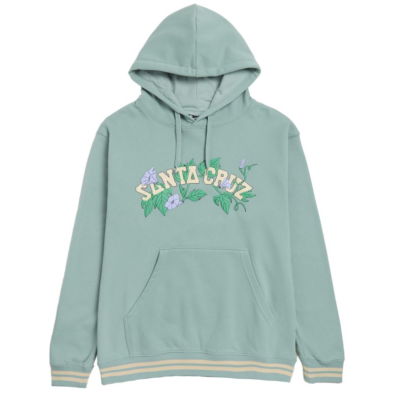 Santa Cruz Womens Cluster Strip Hoodie – Mint