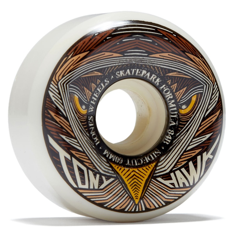 Bones SPF Tony Hawk Night Hawk 84b Sidecuts Skateboard Wheels – 60mm