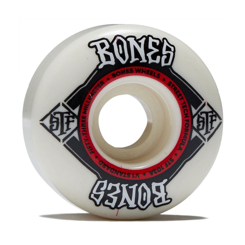 Bones STF Standards 103a V1 Skateboard Wheels – 53mm