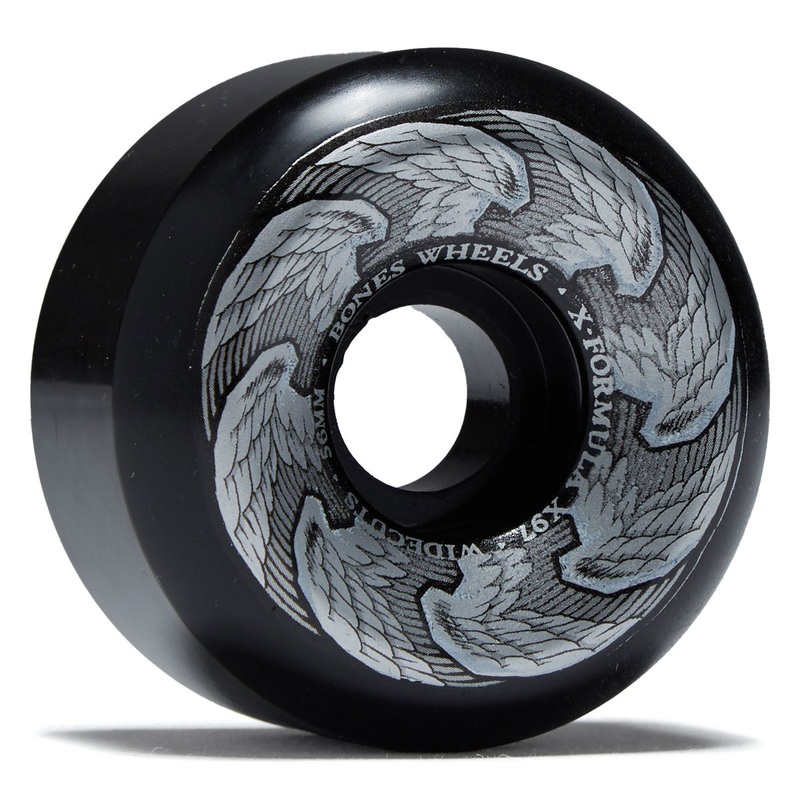 Bones X Formula Death Angels 97a V6 Widecut Skateboard Wheels – 56mm