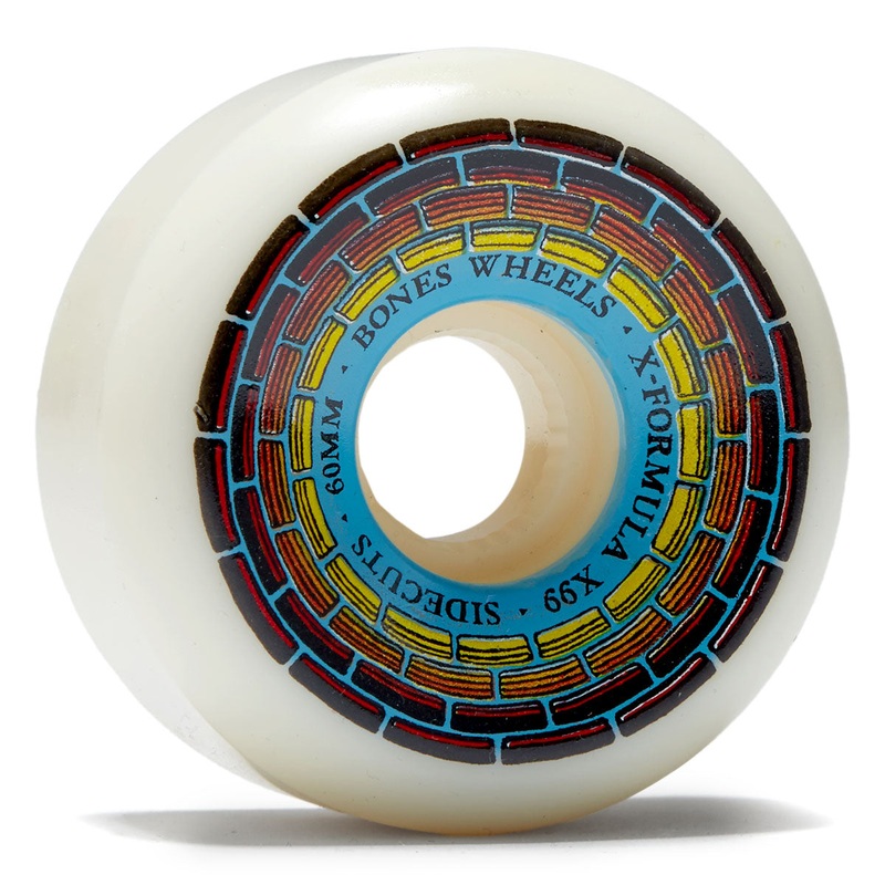 Bones X Formula Wishing Well 99a V5 Sidecut Skateboard Wheels – 60mm